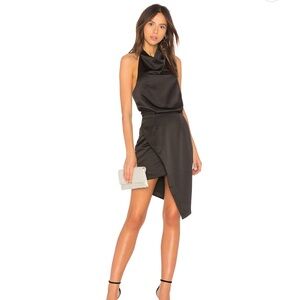 Elliatt Black Asymmetrical Dress